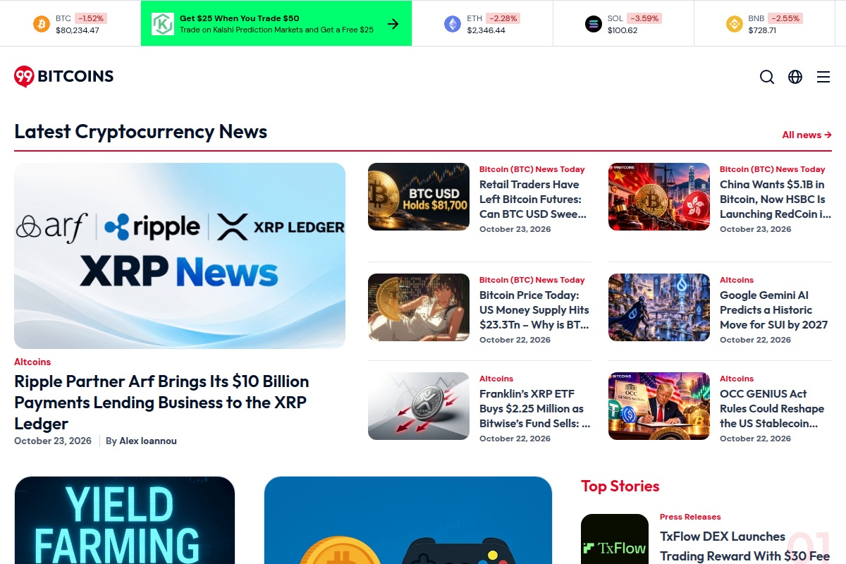 99bitcoins.com Review | Crypto Education Platform Overview & User Awareness