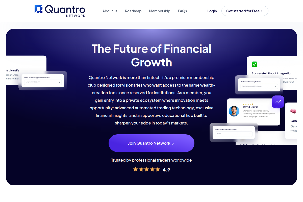 quantronetworks.com Review | Is Quantro Networks Legit or Scam? Investment Platform Warning