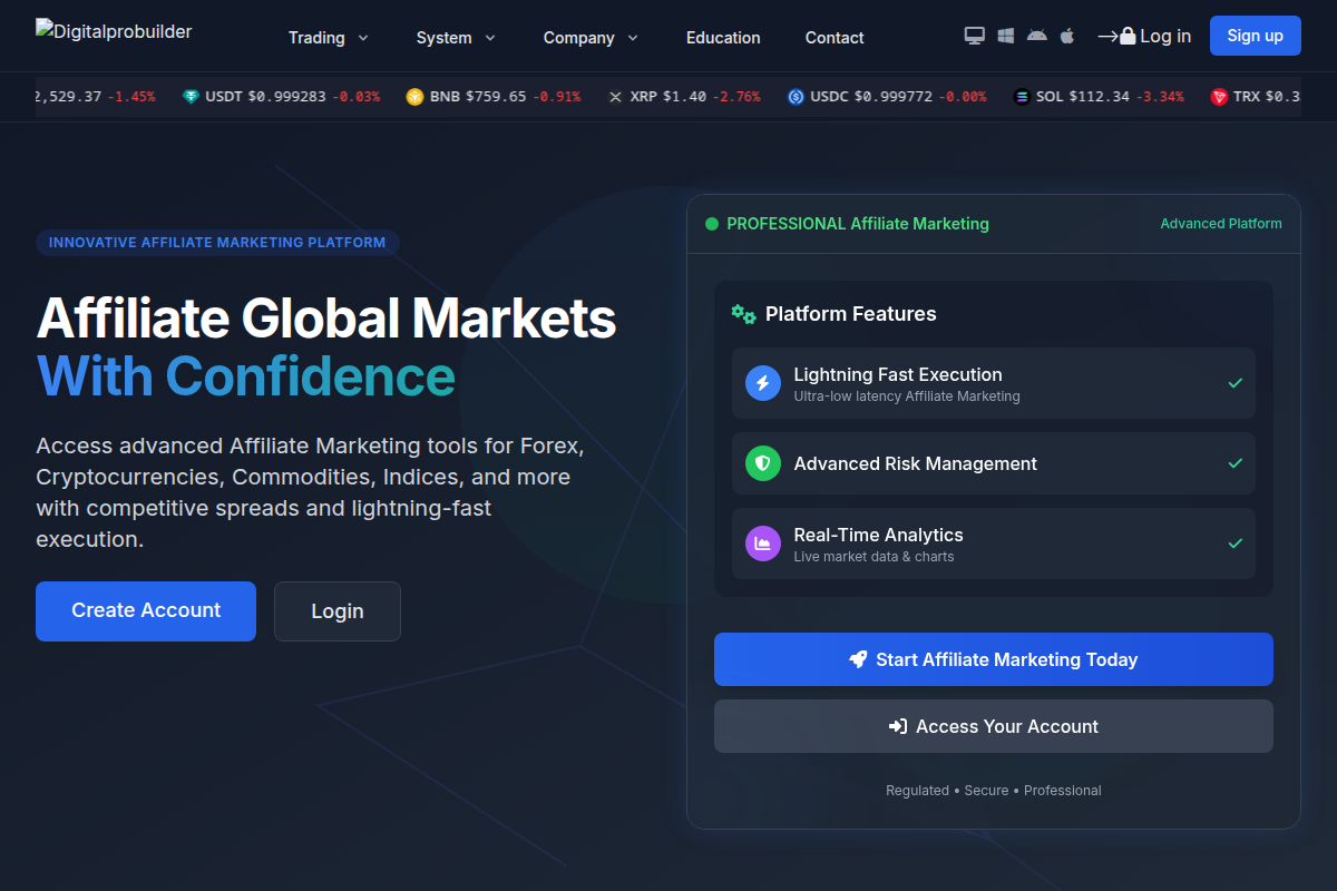 Digital Pro Builder Review 2026 | digitalprobuilder.com Risk Warning
