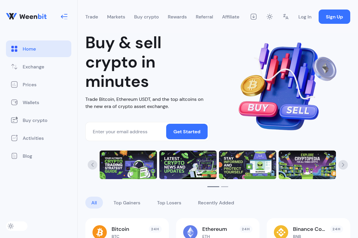 weenbit.com Review | Is WeenBit Legit or Scam? Crypto Exchange Warning