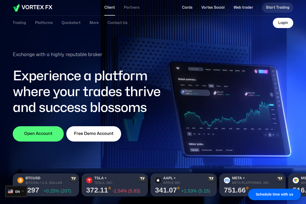 Vortex FX  (vortexfx.com) Scam or Legit ? Watch For Withdrawal Support