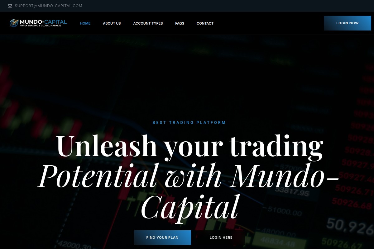 Mundo-Capital.com Scam Alert | Unregulated Broker & Withdrawal Warning