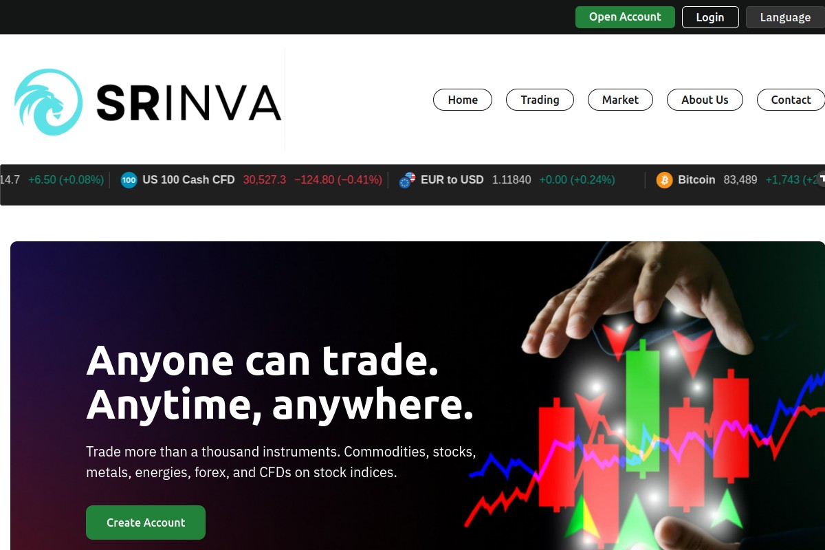 SRINVALTD.COM EXPOSED: UNLICENSED BROKER & WITHDRAWAL DEPOSIT LOCK