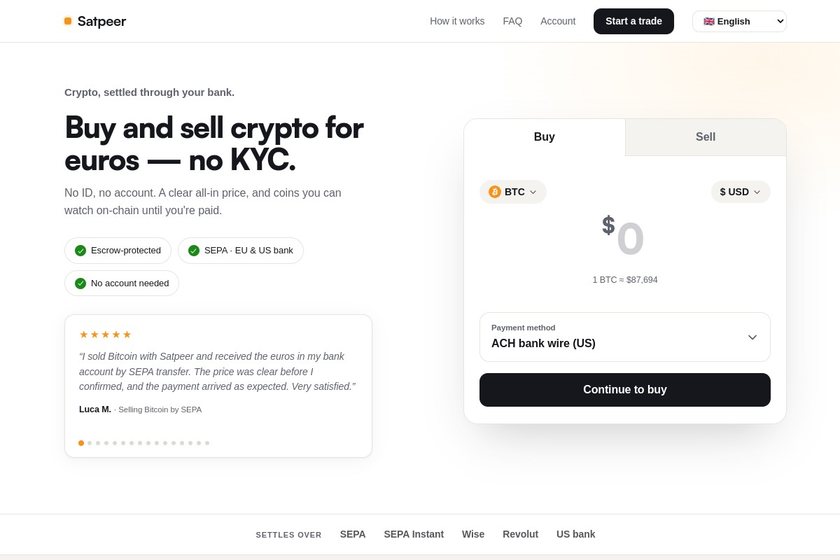 Satpeer.com Scam Alert | Crypto Exchange & Refund Warning