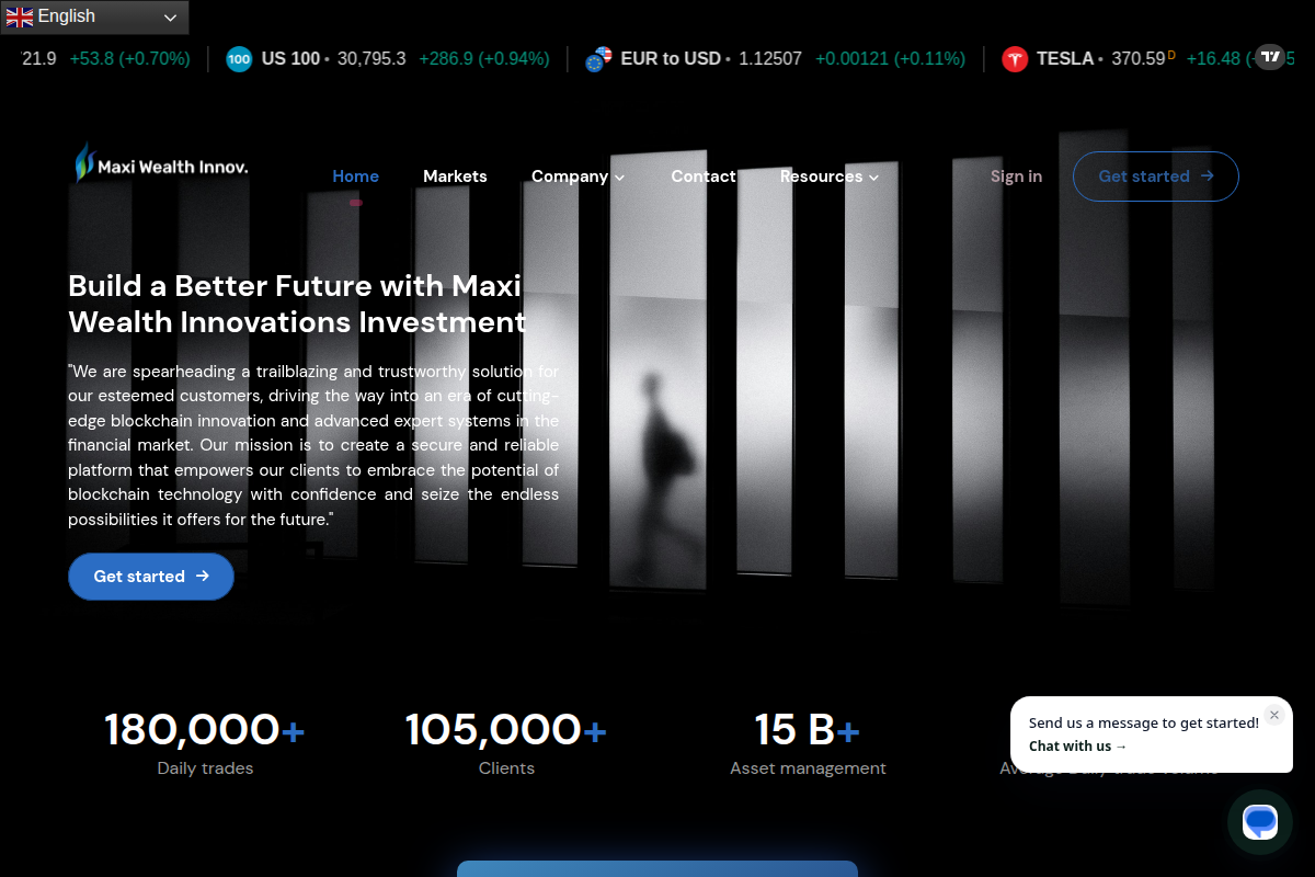 maxi-wealth.org Review | Maxi Wealth Scam Warning | FSMA & CNMV Regulatory Alert