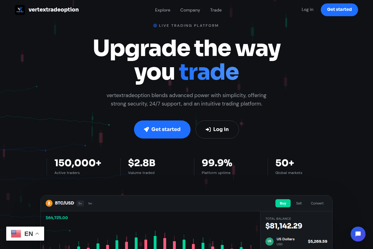 vertextradeoption.com Review | Is Vertex Trade Option Legit or Scam? Crypto Trading Warning