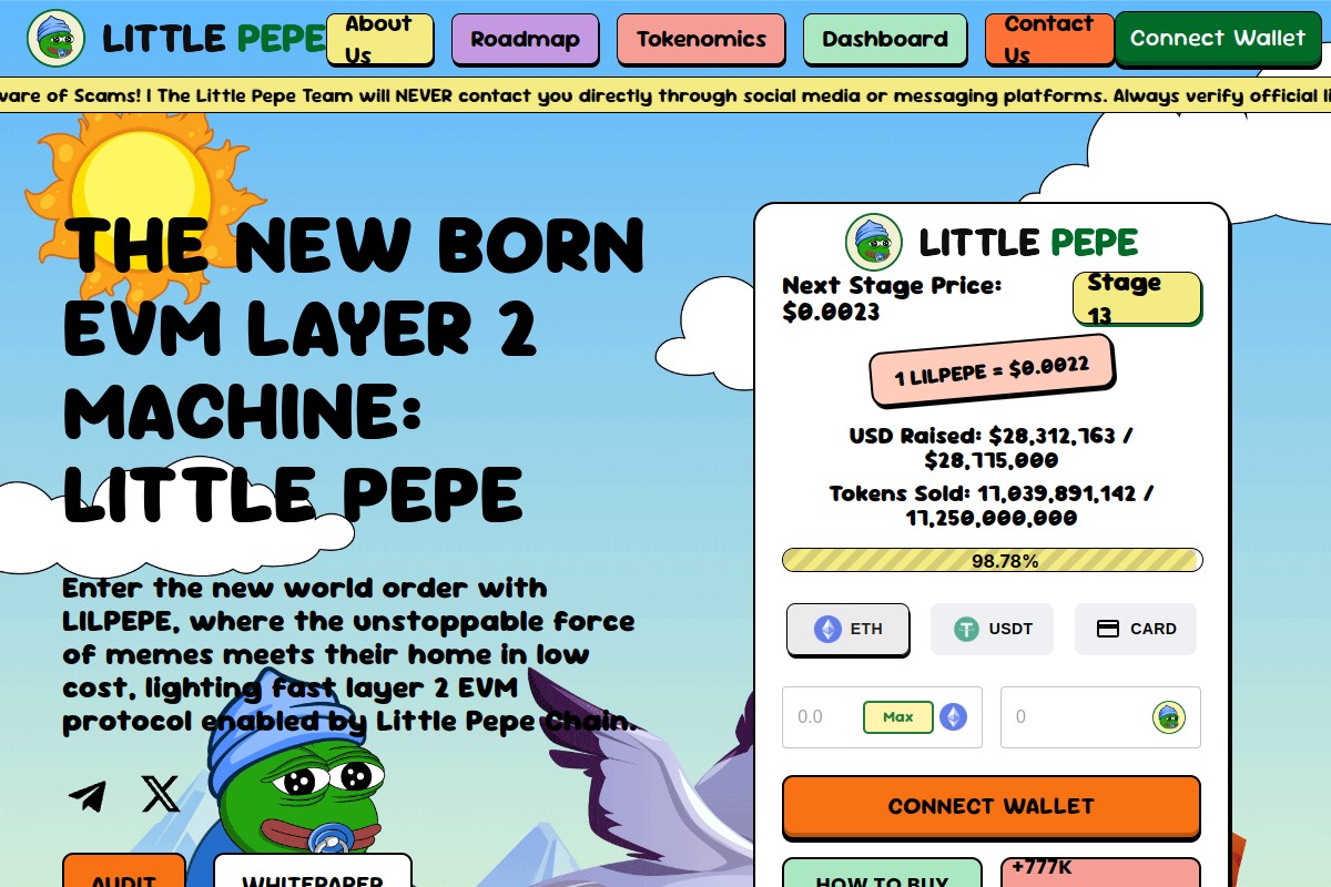 LITTLEPEPE.COM EXPOSED: MEME TOKEN PRESALE RISKS & LIQUIDITY LOCK WARNINGS