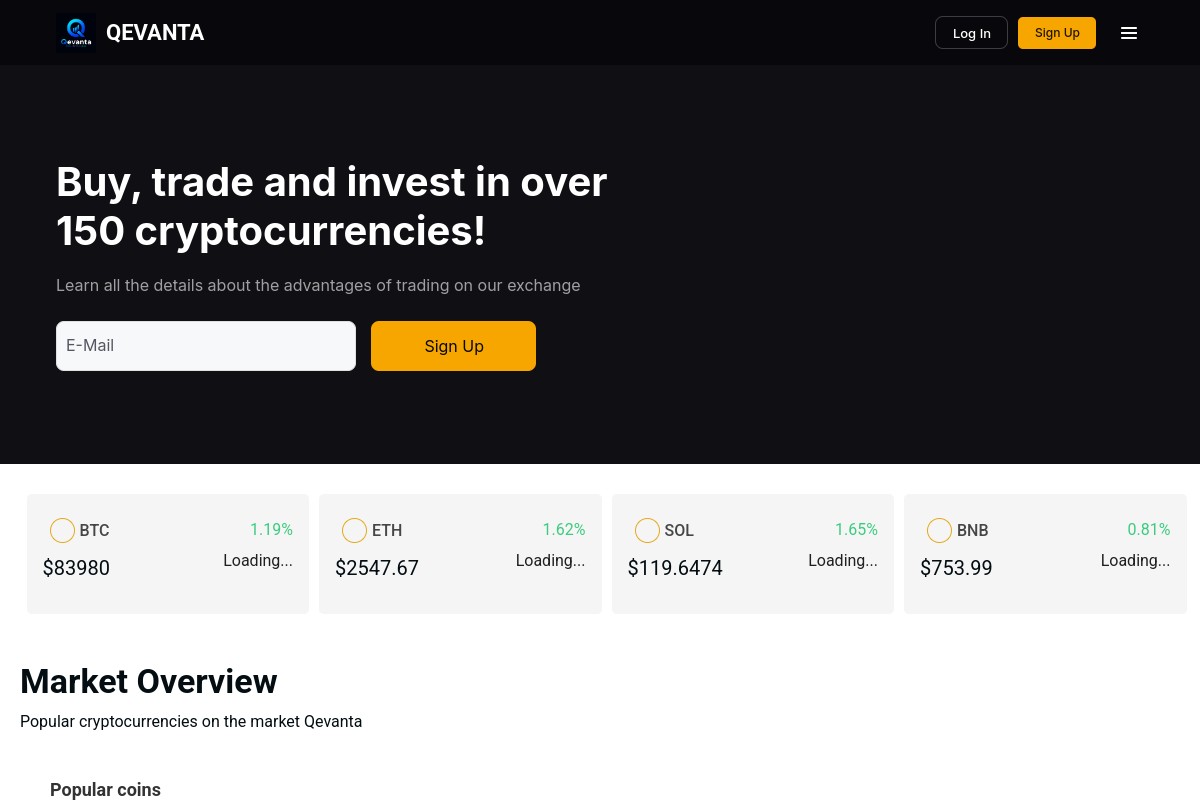 Qevanta.com Scam Alert | Crypto Exchange Investigation & Withdrawal Warning